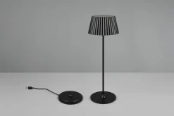 Reality Leuchten LED-Akku-Tischleuchte 1flg schwarz^ Tischleuchten