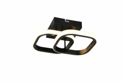 Reality Leuchten LED-Deckenleuchte 1flg schwarz^ Deckenleuchten
