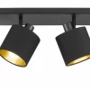 Spots>Reality Leuchten Strahler 4flg schwarz