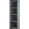 Regal schmal grau^ Bürostauraum