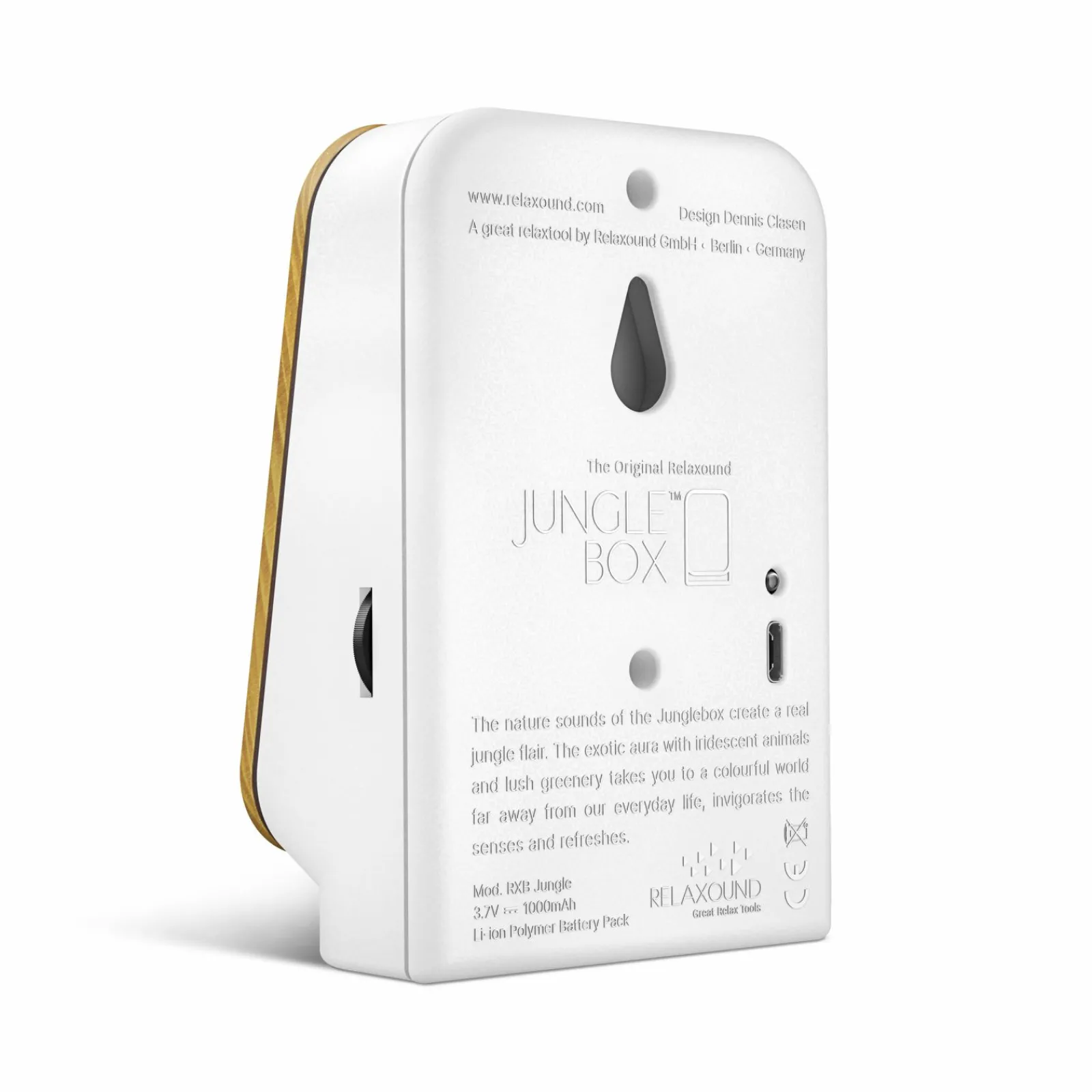 Relaxound Junglebox Wood braun^ Dekoration