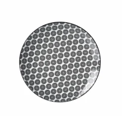Dessertteller>Ritzenhoff & Breker Frühstücksteller 21,5cm weißschwarz