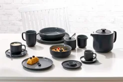 Ritzenhoff & Breker Kaffeeuntertasse 15cm schwarz^ Tassen