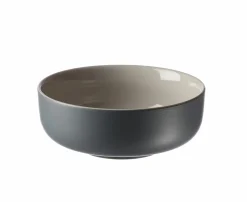 Schüsseln & Schalen>Ritzenhoff & Breker Müslischale 14cm grauweiß