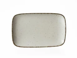Serviergeschirr>Ritzenhoff & Breker Platte eckig 24x15,5cm beigebraun