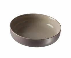 Suppenteller>Ritzenhoff & Breker Schale 19cm braungrauweiß