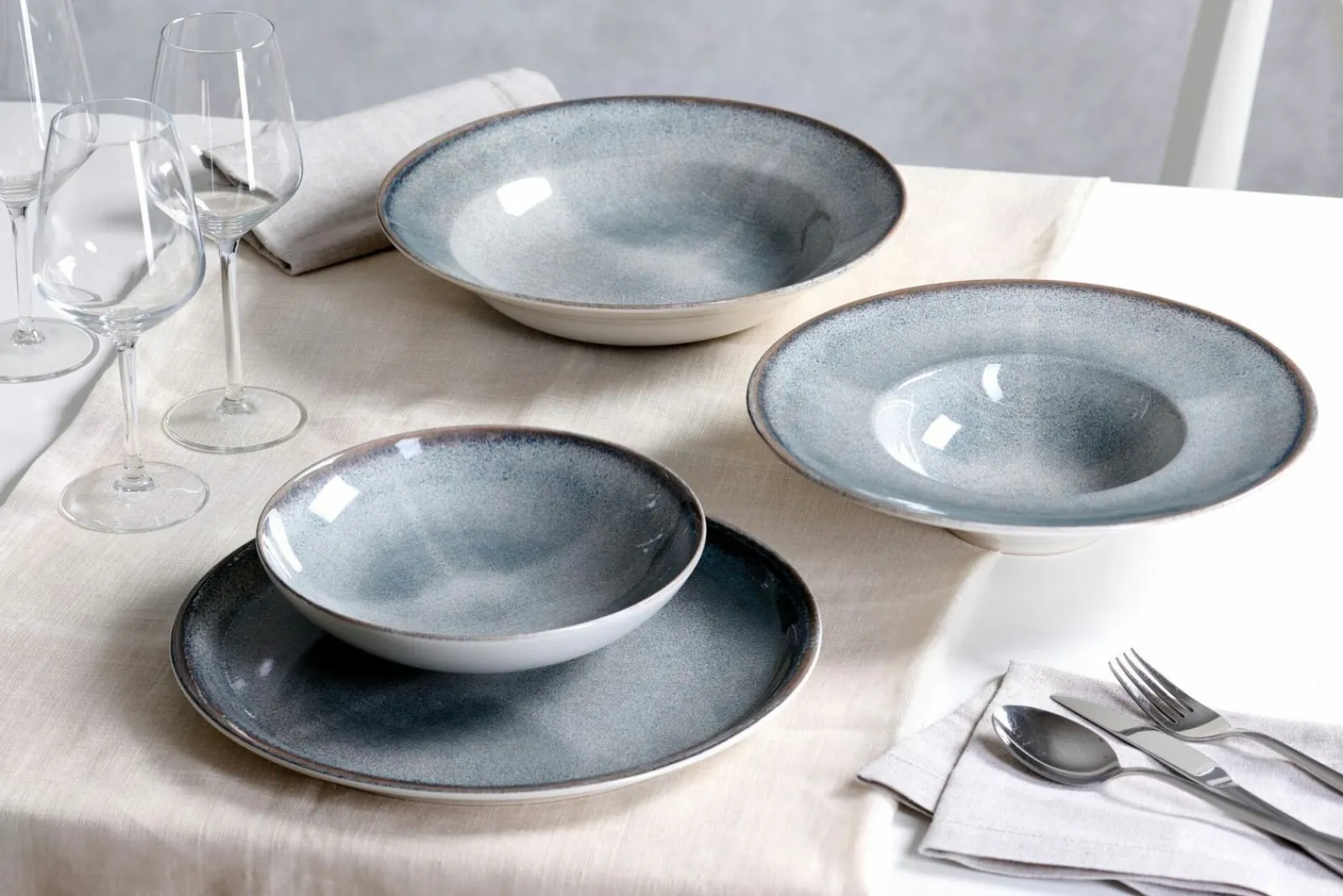 Suppenteller>Ritzenhoff & Breker Suppenteller 21cm grau