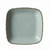 Ritzenhoff & Breker Teller tief eckig 22cm blaubraun^ Suppenteller