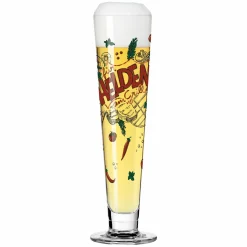 Ritzenhoff Cristal Bierglas 390ml grünbraunrotschwarz^ Biergläser