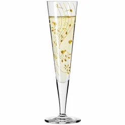 Sektgläser>Ritzenhoff Cristal Champagnerglas 205ml goldfarben