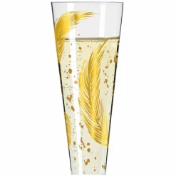 Ritzenhoff Cristal Champagnerglas 205ml goldfarben^ Sektgläser