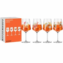 Ritzenhoff Cristal 4er Aperitifglas 544ml orange^ Gläsersets|Longdrinkgläser