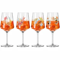 Ritzenhoff Cristal 4er Aperitifglas 544ml orange^ Gläsersets|Longdrinkgläser