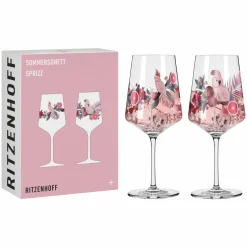 Ritzenhoff Cristal 2er Aperitifglas 544ml pinkgrau^ Gläsersets