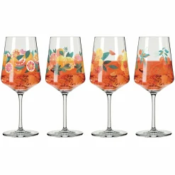 Ritzenhoff Cristal 4er Aperitifglas 544ml orangegelb^ Gläsersets