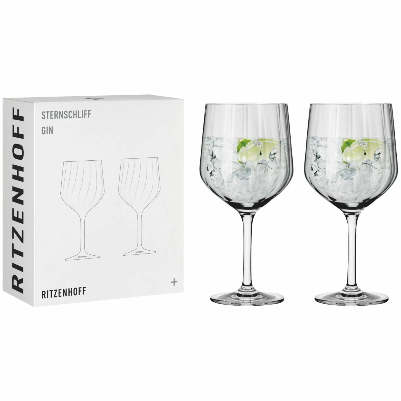 Ritzenhoff Cristal 2er Ginglas 720ml transparent^ Gläsersets
