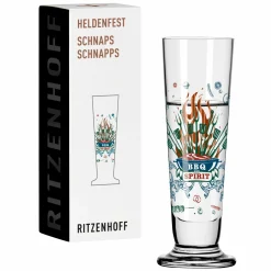 Ritzenhoff Cristal Schnapsglas 50ml rotblaubraungrün^ Schnapsgläser