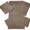 Handtücher>Ross Walk-Frottier-Handtuch weißbraun