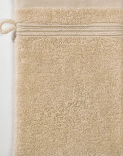 Waschhandschuhe>Ross Walkfrottier-Waschhandschuh braunbeige