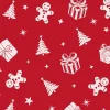 Küchenhandtücher>Ross Weihnachts-Geschirrtuch rot