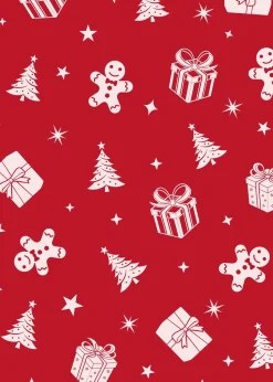 Küchenhandtücher>Ross Weihnachts-Geschirrtuch rot