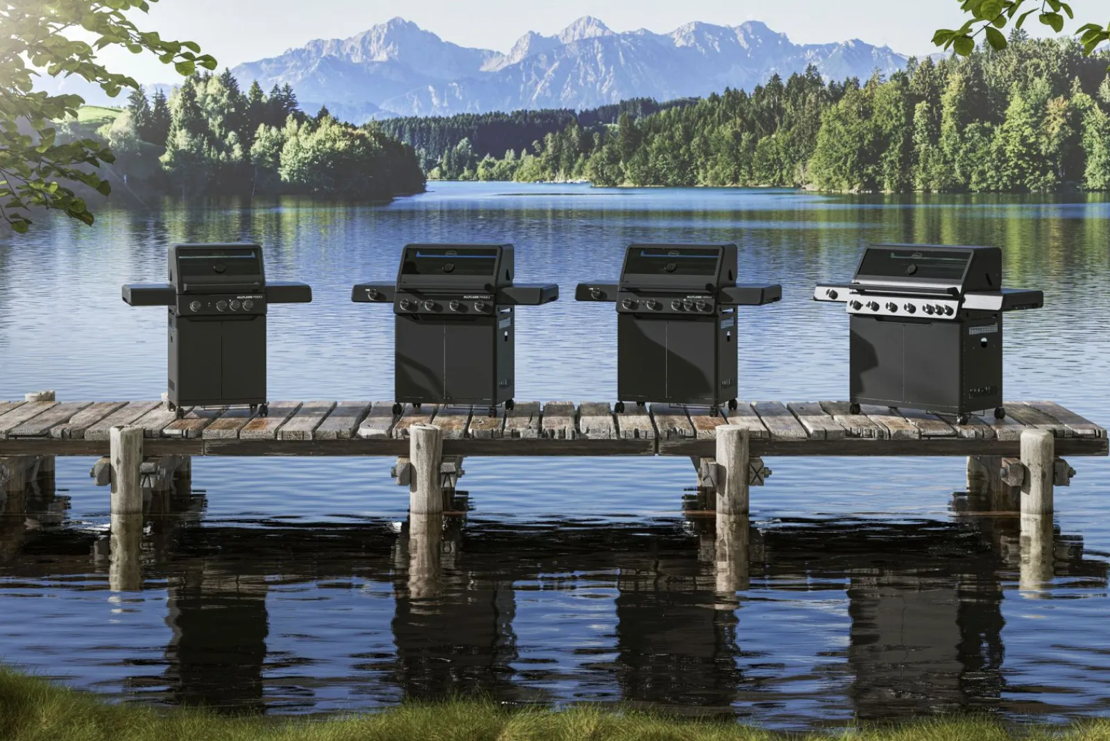 Gasgrills>Rösle Gasgrill schwarz