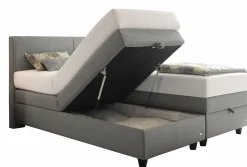 Boxspringbetten|Betten>ruf Boxspringbett grau