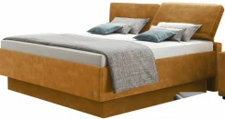ruf Designbett braunorange^ Polsterbetten|Betten