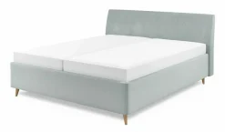 Polsterbetten|Betten>ruf Designbett grün