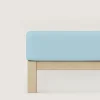 schlafgut Casual-Spannbettlaken blau^ Bettlaken