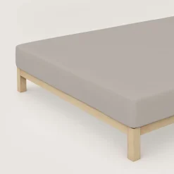schlafgut Premium-Spannbettlaken braun^ Bettlaken