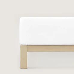 schlafgut Pure-Boxspring-Spannbettlaken weiß^ Bettlaken