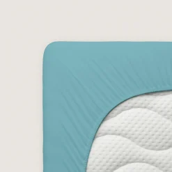 schlafgut Pure-Boxspring-Spannbettlaken grün^ Bettlaken