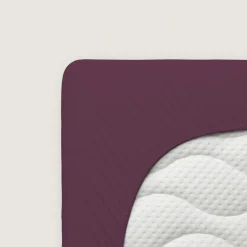 schlafgut Pure-Spannbettlaken violett^ Bettlaken