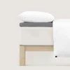 schlafgut Pure-Topper-Spannbettlaken grau^ Bettlaken