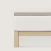 Bettlaken>schlafgut Pure-Topper-Spannbettlaken braun