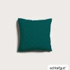 schlafgut WOVEN-FADE-Kissenbezug blau^ Kopfkissenbezüge|Satin