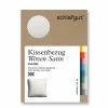 Kopfkissenbezüge|Satin>schlafgut WOVEN-FADE-Kissenbezug weißbeige