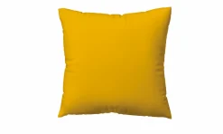 schlafgut WOVEN-SATIN-Kissenbezug gelb^ Kopfkissenbezüge|Satin