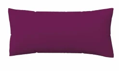 schlafgut WOVEN-SATIN-Kissenbezug violett^ Kopfkissenbezüge|Satin