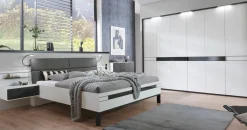 Schlafzimmer-Sets> Schlafzimmer weißschwarz