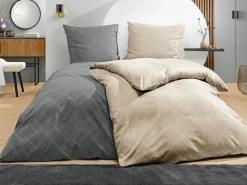 SCHÖNER WOHNEN Bettwäsche beige^ Biber