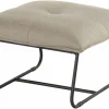 SCHÖNER WOHNEN Hocker schwarzbeige^ Loungehocker