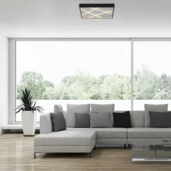 SCHÖNER WOHNEN LED-Deckenleuchte 1flg schwarz^ Deckenleuchten