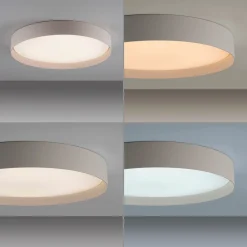 Deckenleuchten>SCHÖNER WOHNEN LED-Deckenleuchte 1flg beige