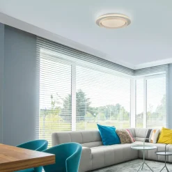 SCHÖNER WOHNEN LED-Deckenleuchte 1flg weiß^ Deckenleuchten