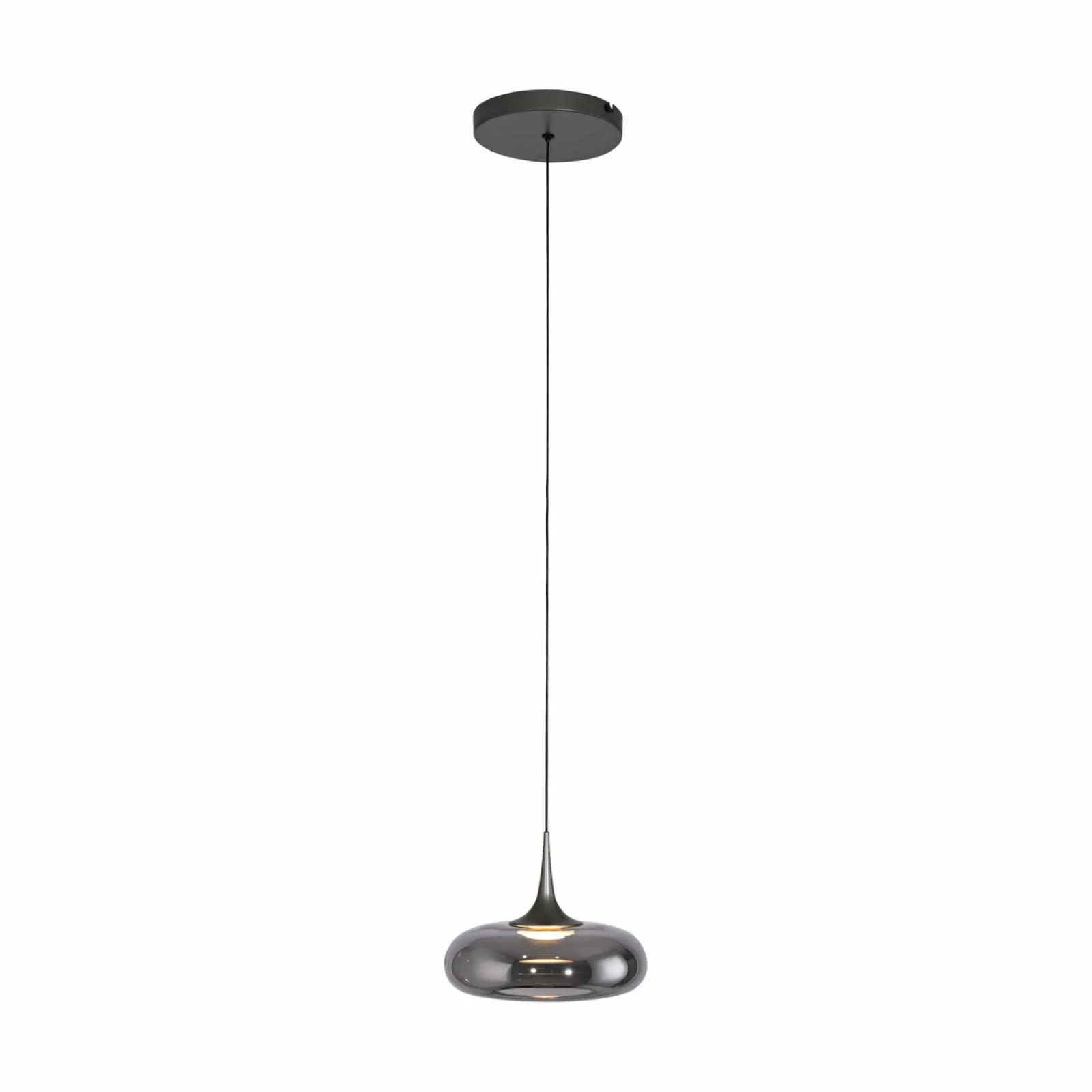 Pendelleuchten>SCHÖNER WOHNEN LED-Pendelleuchte 1flg grau
