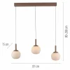 SCHÖNER WOHNEN LED-Pendelleuchte 3flg braun^ Pendelleuchten