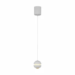 SCHÖNER WOHNEN LED-Pendelleuchte 1flg weiß^ Pendelleuchten