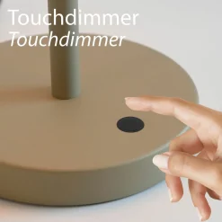 Tischleuchten>SCHÖNER WOHNEN LED-Tischleuchte 1flg beige